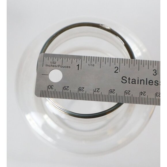 Vintage Gray Smoked Glass Oil Lamp Chimney Shade - Picture 4 of 6